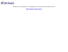 Tablet Screenshot of calproengine.com